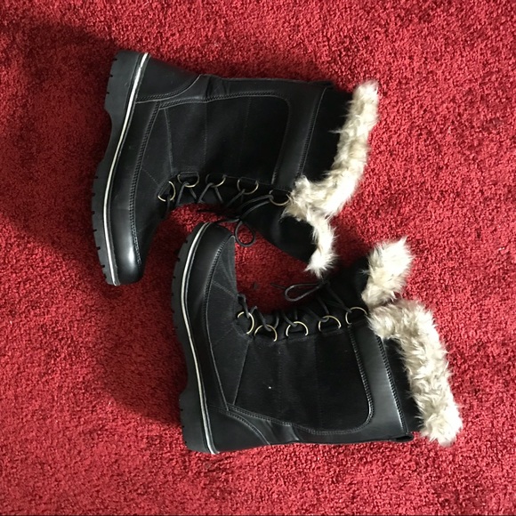 wide calf winter boots